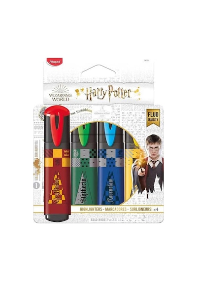 Harry Potter 4'lü Fosforlu Kalem 740701 Karışık
