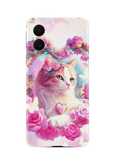 Samsung Galaxy Uyumlu S25 Edge Sm-s937b Kılıf Boutique Baskılı Resimli Güzel Kedi Pcode -037