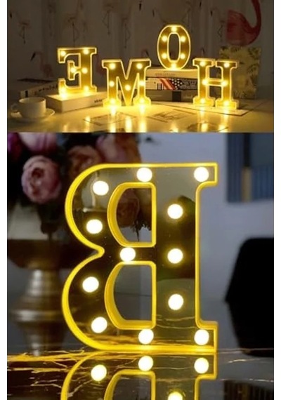 3d Büyük Boy Led Işıklı Organizasyon Kutlaması, Doğum Günü Temalı .