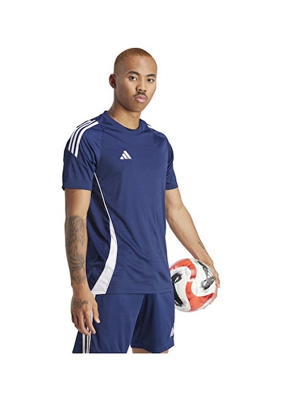 Adidas Tiro24 Jsy Erkek Futbol Antrenman Forması Is1018 Mavi Mavi