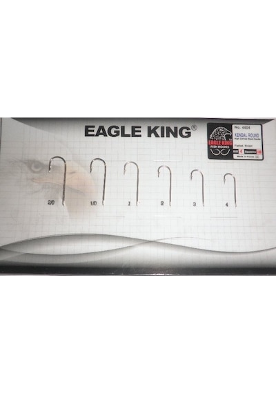 Eagle King 4404nı Düz Uzun P La Nikel Çelik İğne Vmc 9142nı 100' Lü 1/0