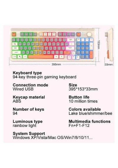 Miaxtreme K820 Rgb Arkadan Aydınlatmalı Dokunmatik Ses Kontrol Fonksiyonlu Oyuncu Gaming Klavye Mouse Set