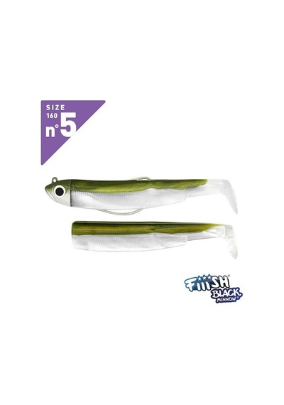 Fiiish Black Minnow BM160/5 BM204 Combo Off Shore 60 Gr - Kaki