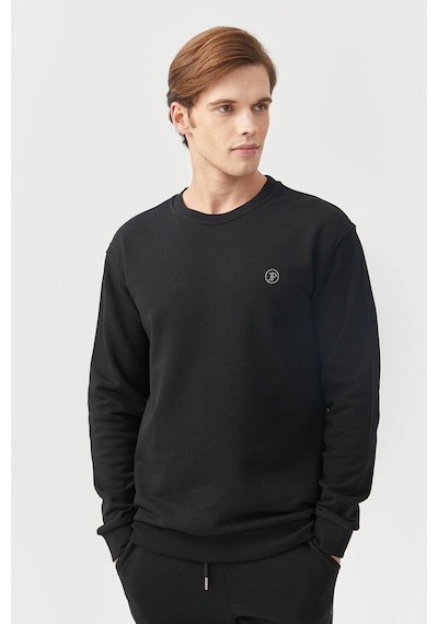 Jepublic Erkek Sweatshirt-j242409 Siyah