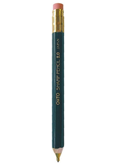 Ohto Wooden Versatil Kalem 2.0mm Yeşil Aps-680e