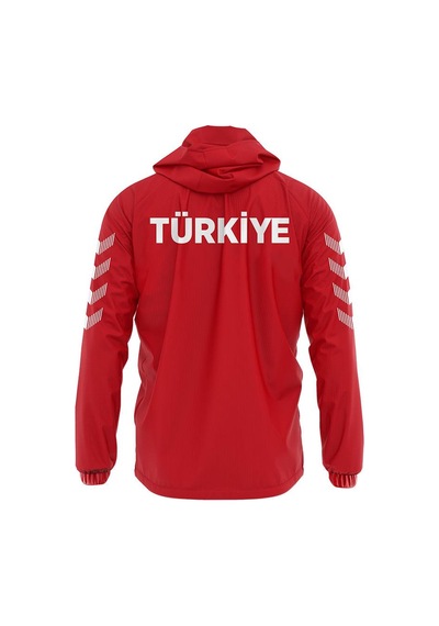 Hummel Armin Milli Takım Yağmurluk Kırmızı