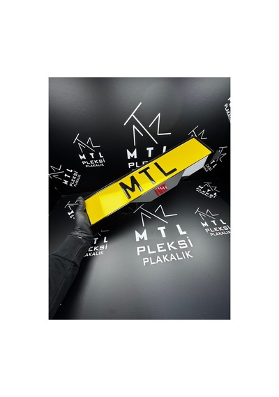 2 Adet Fıat Mat Uyumlu Pleksi Plakalık - 681089687