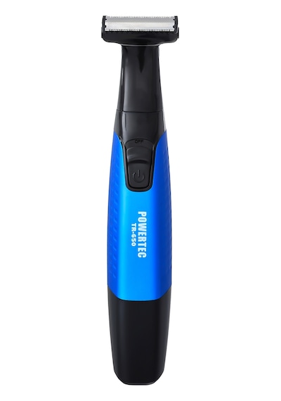 Powertec TR-650 (TAHRİŞ KARŞITI) Şarjlı Epilasyon Öncesi Hassas Vücut Tıraş Makinesi Çift Bıçak 2 Yıl Garanti