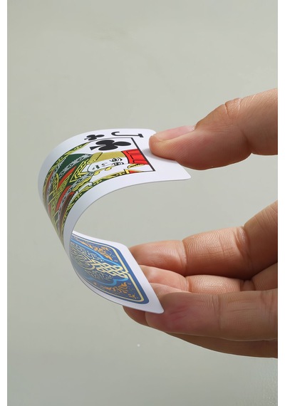 Mavi Pvc Plastik Su Geçirmez İskambil Poker Oyun Kağıdı Rd60mv