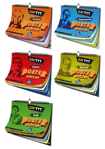 TYT Sayısal Poster Notlar Seti KR Akademi Yayınları