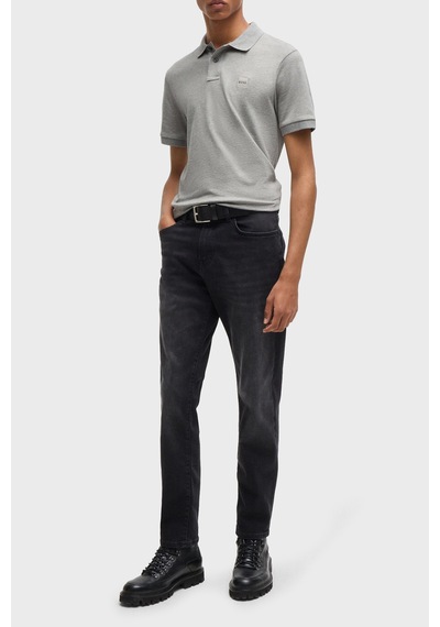 Boss Erkek Polo Yaka T Shirt 50507803 051 Gri Gri