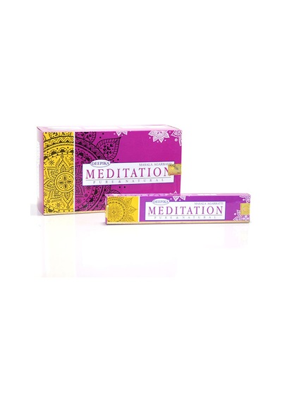 Deepika Meditation Aromalı Çubuk Tütsü Renkli