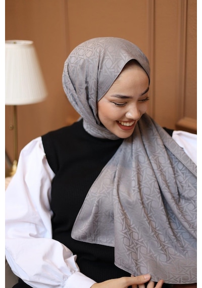 Silk Home Deluxe Şal - Mat Gri - Mat Gri