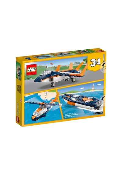 LEGO® Creator 31126 3'ü 1 Arada Süpersonik Jet 215 Parça