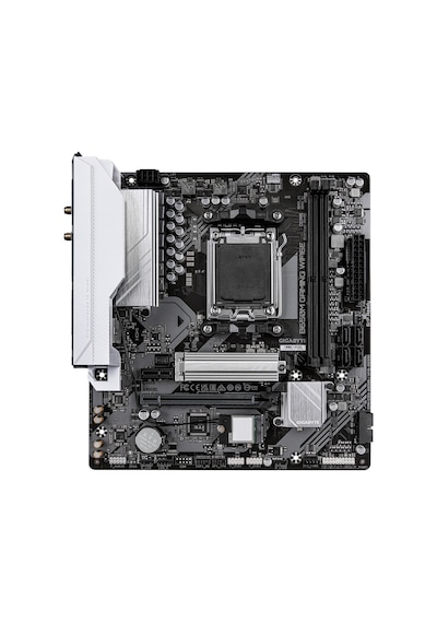 Gıgabyte B650m Gamıng Wıfı6e, Rev.1.2, 2xddr5, M.2, Hdmı, D-sub, Wi-fi 6e, Bluetooth V5.3, Am5 Soket Gamıng Anakart