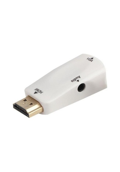 Hdmi To Vga Monitör Çevirici VGA - HDMI Dönüştürücü Adaptör