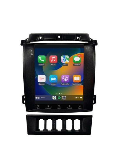 Kia Sorento Android Multimedya Sistemi 2002-2006 Crv-4843xaat 10"