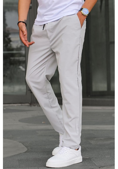 Madmext Kumaş Paraşüt Boyalı Gri Basic Erkek Pantolon 6513-boyalı Gri Açık Gri Madmext Kumaş Paraşüt Boyalı Gri Basic Erkek Pantolon 6513-boyalı Gri Açık Gri