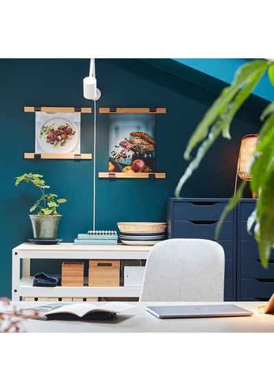 Ikea Vısbäck Poster Askısı, Bambu, 40 Cm