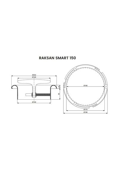 Raksan 150 Smart Gemici Anemostad (537162617)
