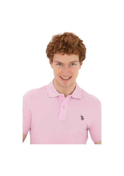 U.S. Polo Assn. Erkek T-shirt 1792406 Pembe