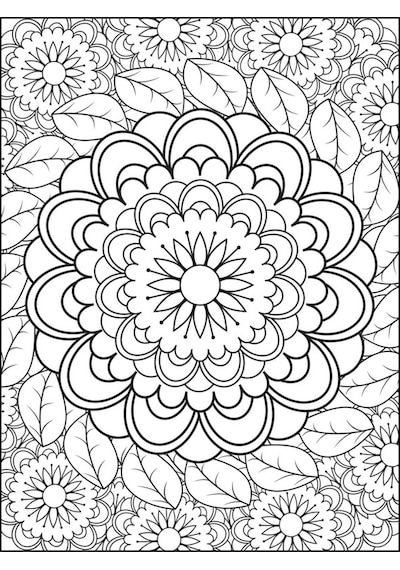 Mandala Boyama Kitap Seti 4 Kitap