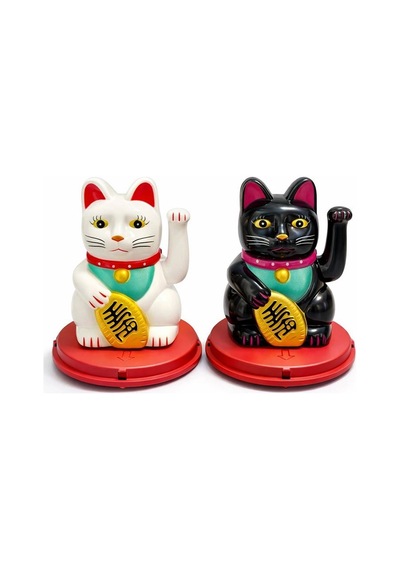 Tedar Güneş Enerjili Sallanan Şans Kedisi - Maneki Neko Alk4521 Najmaddin Standart