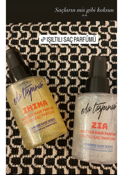 Eda Taşpınar Zia Simli Saç Parfümü 100 ML