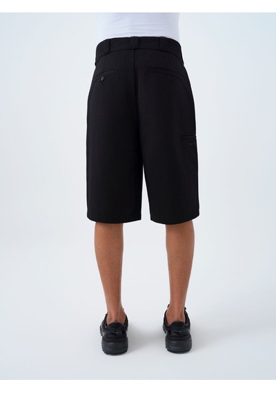 Baggy Fit Erkek Şort Siyah