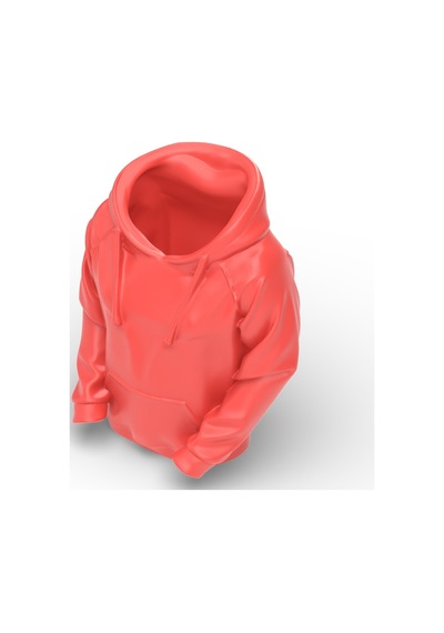 Hoodie Tasarımlı Dekoratif Kalemlik Kırmızı