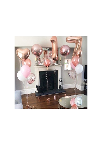 4 Rakam Rose Folyo Balon 76 Cm 418