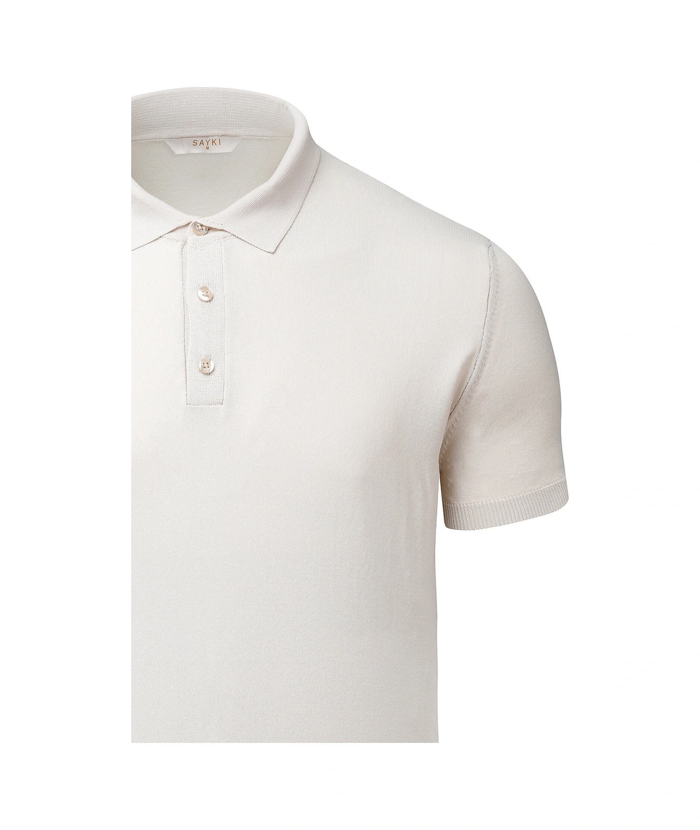 Hatemoğlu Ekru Regular Fit Polo Yaka Rayon Tişört 35411 453419