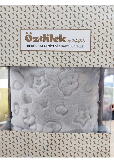 Özdilek Embos Bebek Battaniye Gri