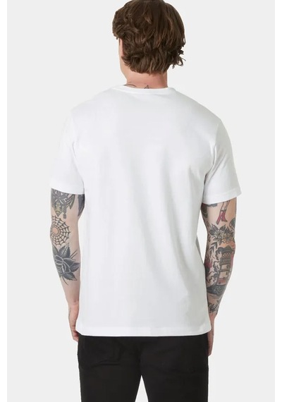 Helly Hansen Core Graphic T -shirt 2.0 Hha.54599 002 Beyaz