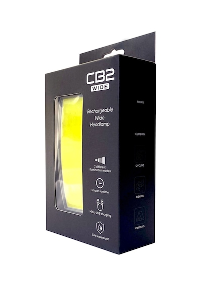 Janva CB2 Wide USB Şarjlı Geniş Açı Kafa Lambası - 5 Yıl Garantili- CE ve RoHS belgeli Çok Renkli