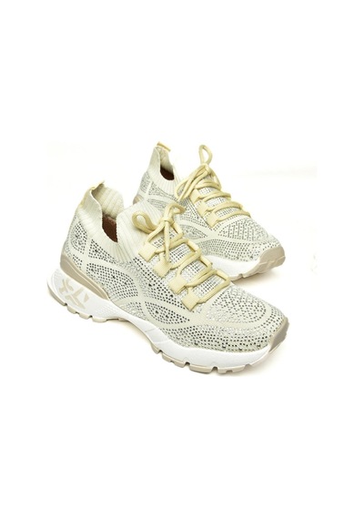 Fox Shoes U602915104 Bej Kumaş Spor Ayakkabı Sneakers Bej-kumaş Çok Renkli