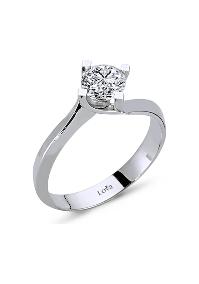 Lova D Renk 0,70 Karat Pırlanta Tektaş Yüzük - Hrd - 1030167