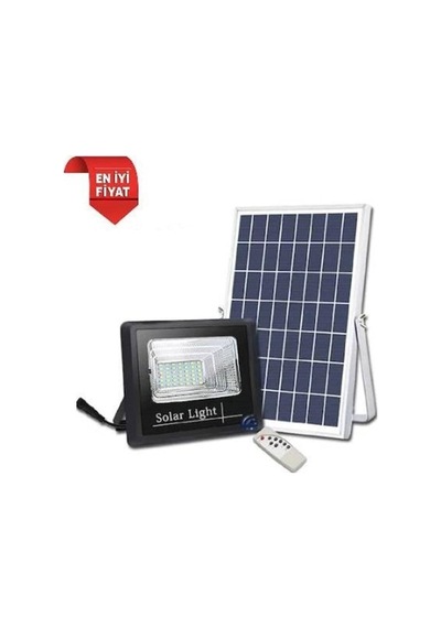 120w Kumandalı Solar Sokak Armatürü Ct-4648, Beyaz Işık