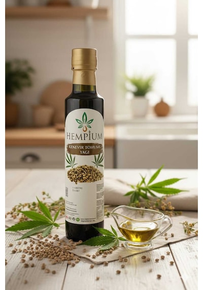 Organik Kenevir Tohumu Yağı 500 Ml