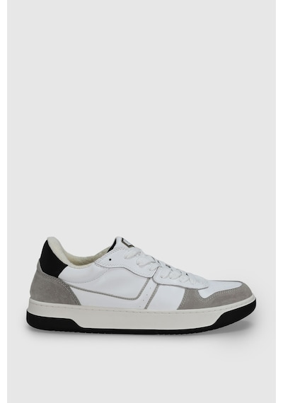 Lufian Jack Erkek Deri Sneaker Ayakkabı Beyaz Beyaz 112230229100500 Beyaz