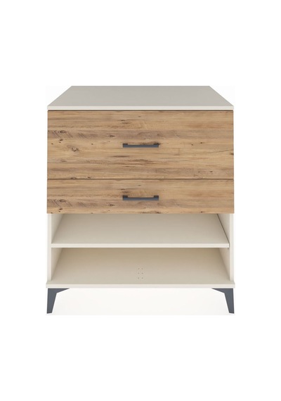 Kronos Şifonyer Tek Raflı 2 Çekmeceli 88x59x96 Aytaşı-çam Aytaşı