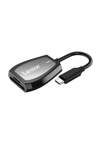 Lexar Lrw470u Usb Type-c Çift Yuvalı Kart Okuyucu