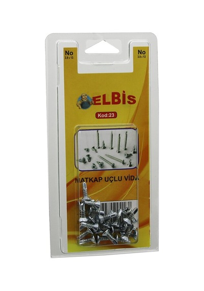 Elbis-23 3.9x13 Matkap Uçlu Vida 0-8