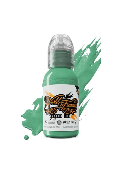World Famous Columbus Seafoam Dövme Boyası 30ml Canlı Seafoam Yeşili Profesyonel Tattoo Ink World Famous Columbus Seafoam Dövme Boyası 30ml Canlı Seafoam Yeşili Profesyonel Tattoo Ink