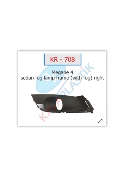 Zengemtx Sis Far Çerçevesi Sağ Mgn 4 Sedan Model Sisli
