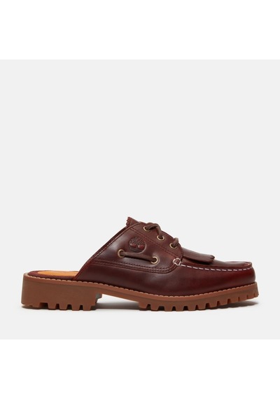 Timberland Authentic Mule Shoe Kadın Terlik-33856 Koyu Kahverengi