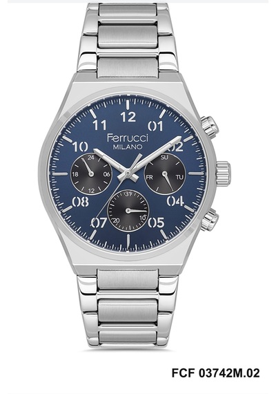 Ferrucci Fcf 03742m.02 F800 Metalik Erkek Kol Saati