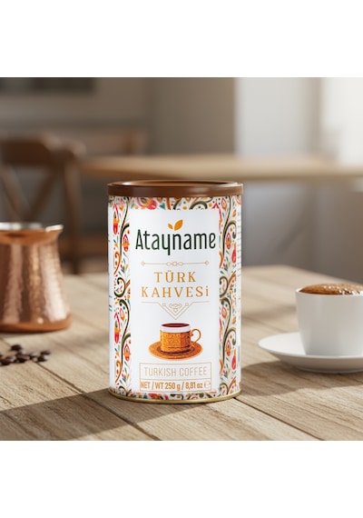 Atayname Türk Kahvesi Teneke 250 G