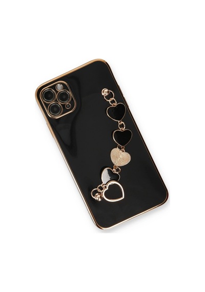 Lvsqvr Newface Apple Uyumlu iPhone 11 Pro Max Kılıf Esila Silikon - Siyah