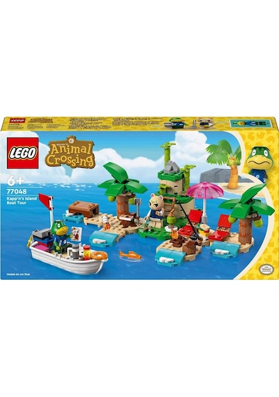 LEGO® Animal Crossing™ Kapp'n Ada Tekne Turunda 77048 6+ Yaratıcı Oyuncak Yapım Seti - 233 Parça